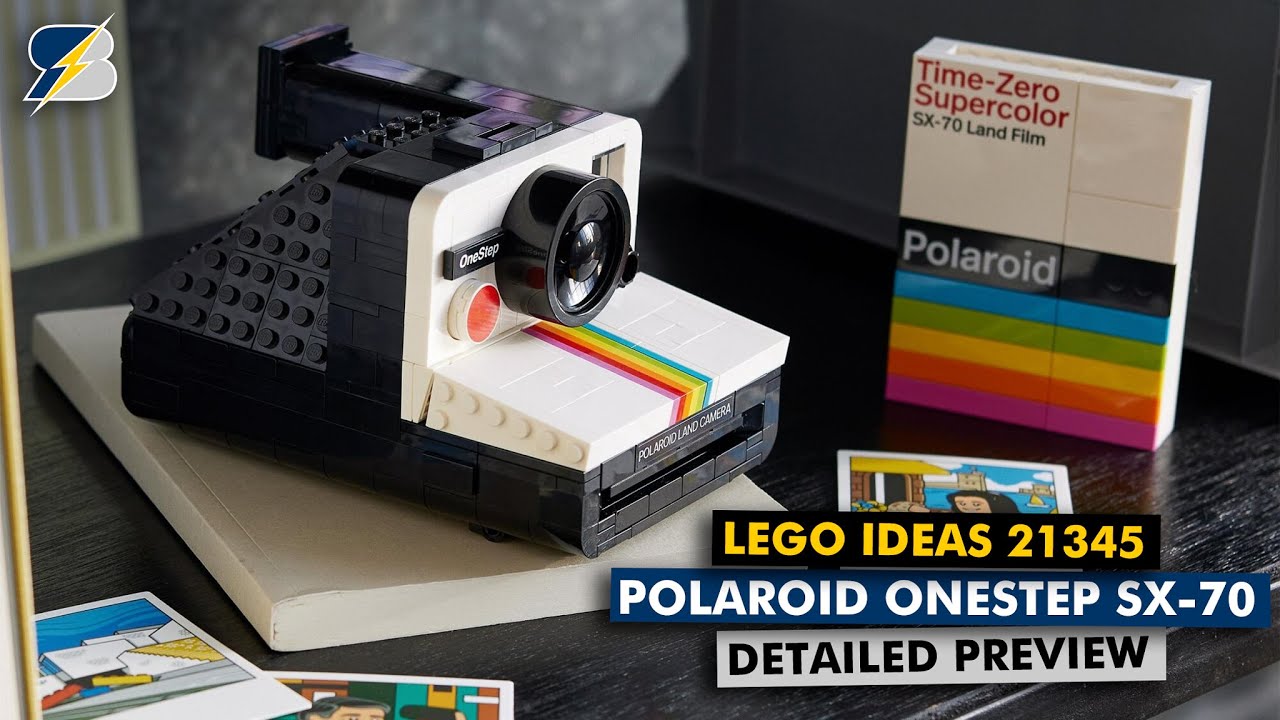 LEGO Ideas Cámara Polaroid OneStep SX-70