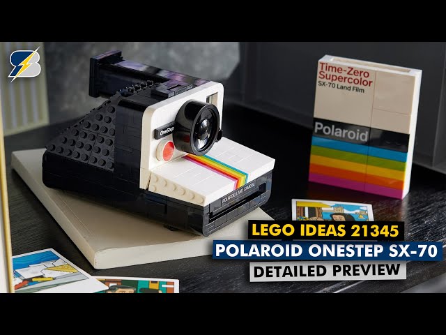 LEGO Ideas 21345 Polaroid OneStep SX-70 Camera early reveal and preview 