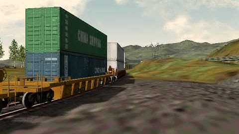 MSTS BNSF Stack on approach for amtrak 3, then running crazy