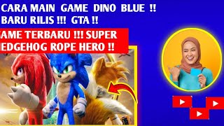 CARA MAIN GAME DINO BLUE MONSTER ROPE GAME ANDROID TERBARU screenshot 4