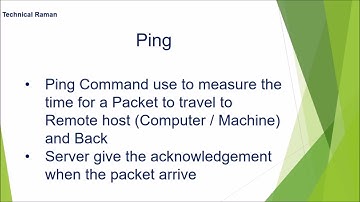 What is Ping and Trace Route