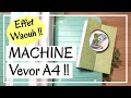 Carte flipflap  peu de matriel beaucoup deffet  et la machine de dcoupe a4 vevor  vevor