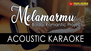 MELAMARMU - KARAOKE ACOUSTIC - LOW KEY
