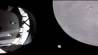 Famous Time lapse of lunar approach by Orion (Artemis 1) Profile