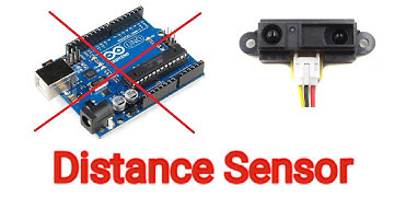 Distance Meter Without Arduino | How to Use Sharp 2Y0A21 Distance Sensor