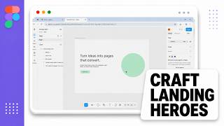 How to Create a Landing Page Hero in Figma (First Screen Impact)