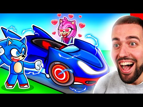 CRÉER La VOITURE De SONIC ULTIME sur Driving Empire Simulator ROBLOX !! 🚗