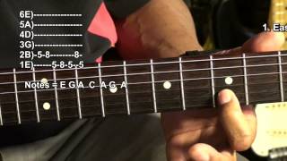 Quik Licks Lesson #6 Easy SRV Clapton Riffs Guitar Tutorial Lesson EBMTL HD Quik Licks Lesson #6 Easy SRV Clapton Riffs Guitar Tutorial Lesson EBMTL HD