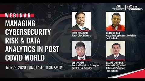 Managing Cybersecurity Risk & Data Analytics in Post Covid World