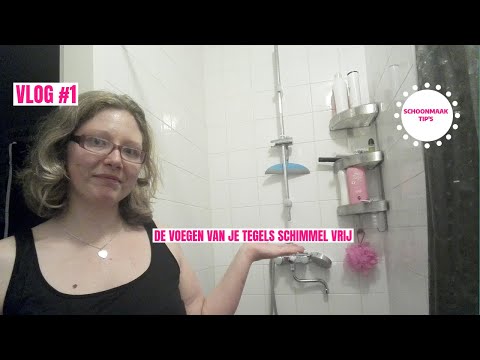 hoe verwijder je schimmel uit badkamer Vlog#1- schoonmaak tip&rsquo;s