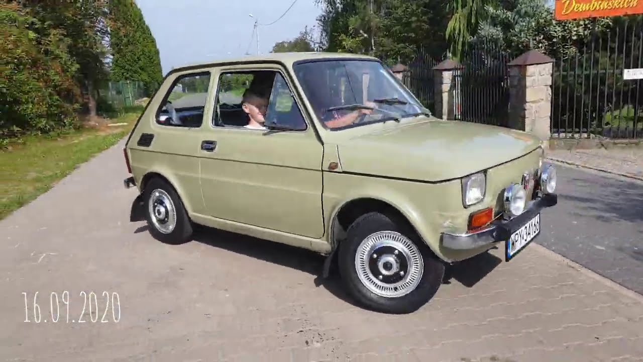 Fiat 126p Maluch 1983 video z dzisiejszych odwiedzin