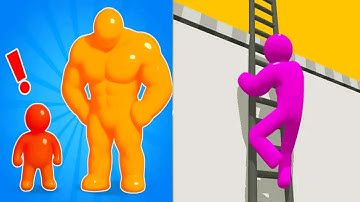 Tall Man Run vs Ladder Master Run - All Levels Gameplay Android iOS Ep1 