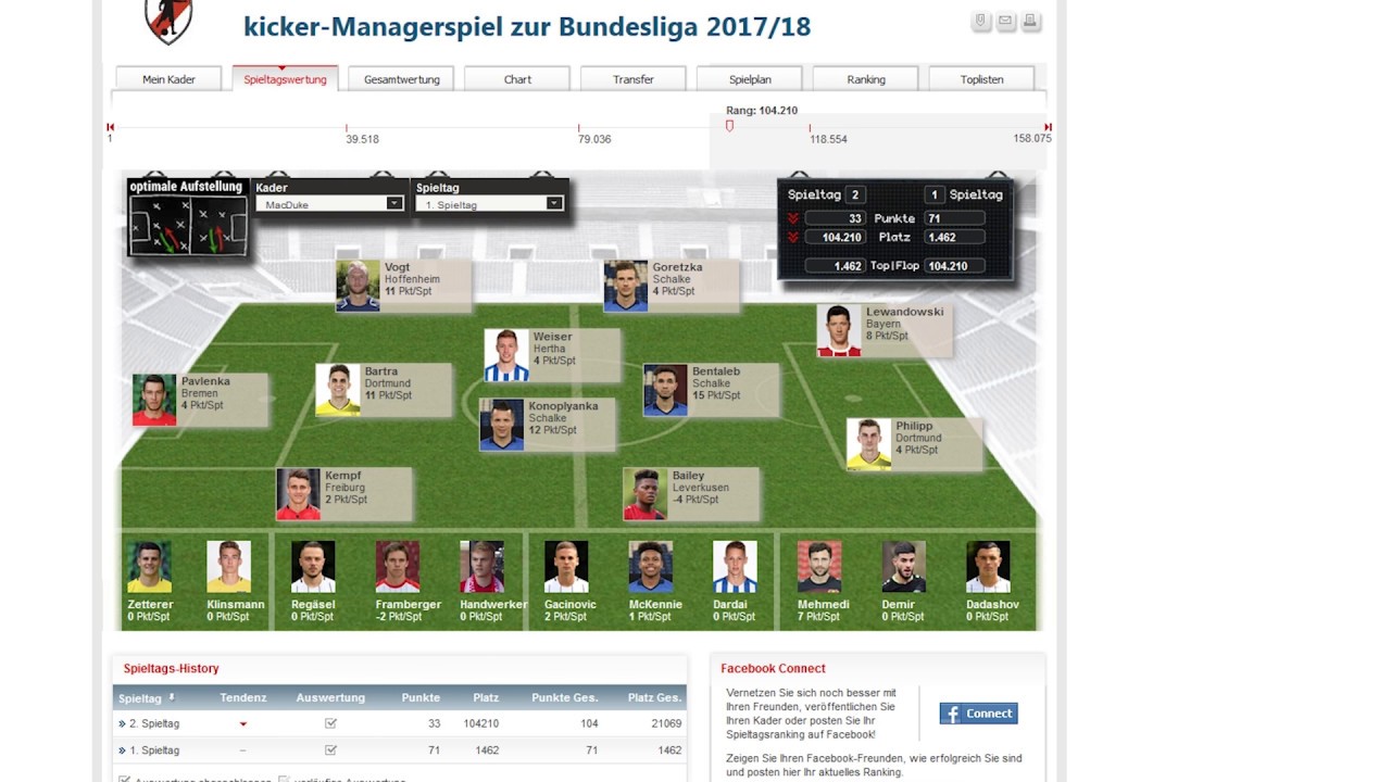 Kicker Manager Spiel Kicker Manager Spiel