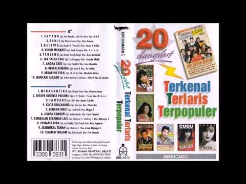 20 Dangdut Terkenal TerlarisTerpopuler Full Album Original