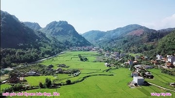 BẢN LÀNG TÂY BẮC , QUA GÓC NHÌN FLYCAM , BẢN THẠY _ LỐM , CHIỀNG BAN