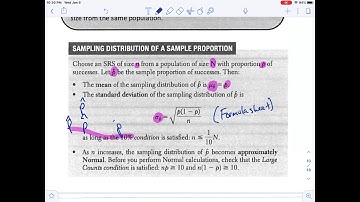 Unit 7.2 AP Stats Sampling Distributions Video Notes