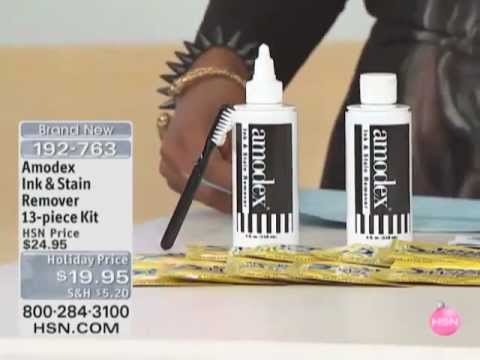 Amodex Ink & Stain Remover Brush Pack