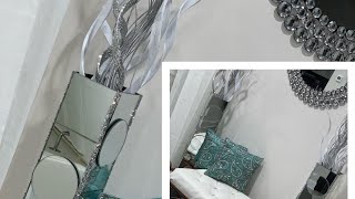 Tall Dollar Tree Mirrored Vase_Home Decor_Mirrored DIY_Chymarie Brown