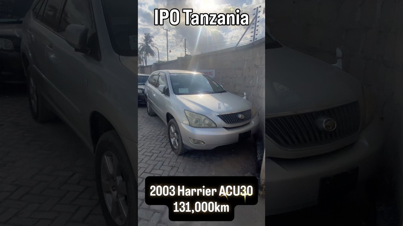Toyota Harrier 2003 Silver
