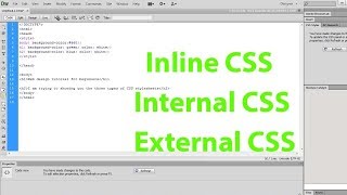 HTML to Three CSS Stylesheets | HTML to Three CSS Stylesheets for Beginners