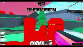 Safehouse 325 kills! Dark matter gun | Roblox Big Paintball