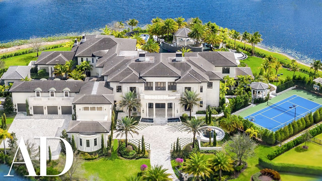 Inside A $23,000,000 Mega-Mansion On An Island | On The Market | Architectural Digest