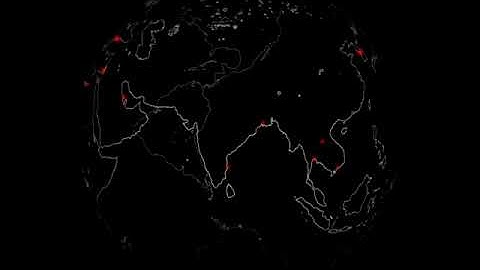 Mapping GeoTagged Locations with Touch OSC control