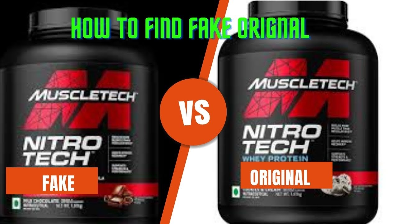 Muscletech Whey Protein Original vs Fake | Asli aur Nakli Pehchaanne ka Aasan Tarika 