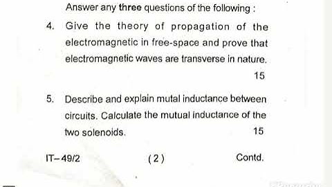 Vbu physics (semester -3rd)[Minor-1B][2022-26] Questions