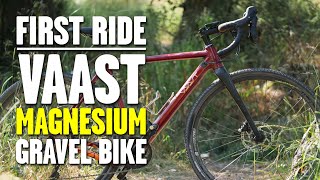 Magnesium Gravel Bike  First ride in Road Clipless