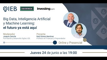 Big data, inteligencia artificial y machine learning