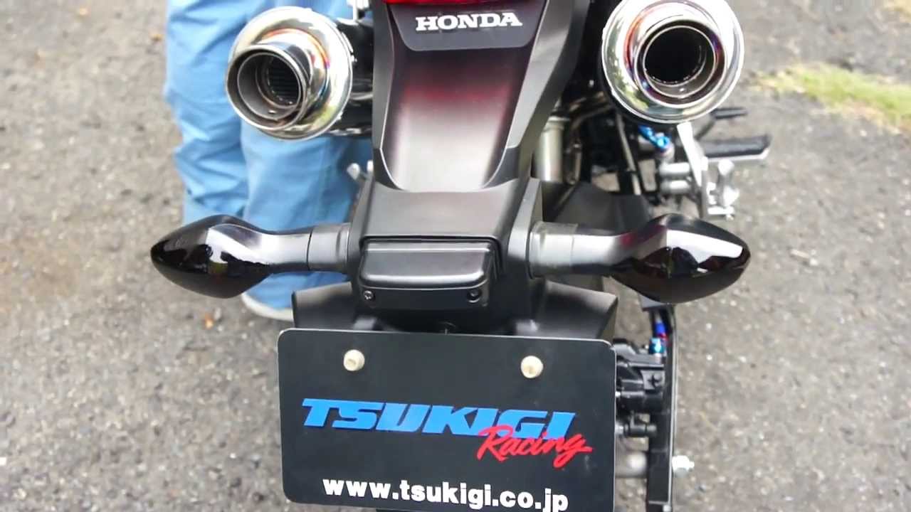 グロム　ツキギレーシング　ツインマフラー Webike | 月木レーシング ツキギレーシング TRエキゾースト