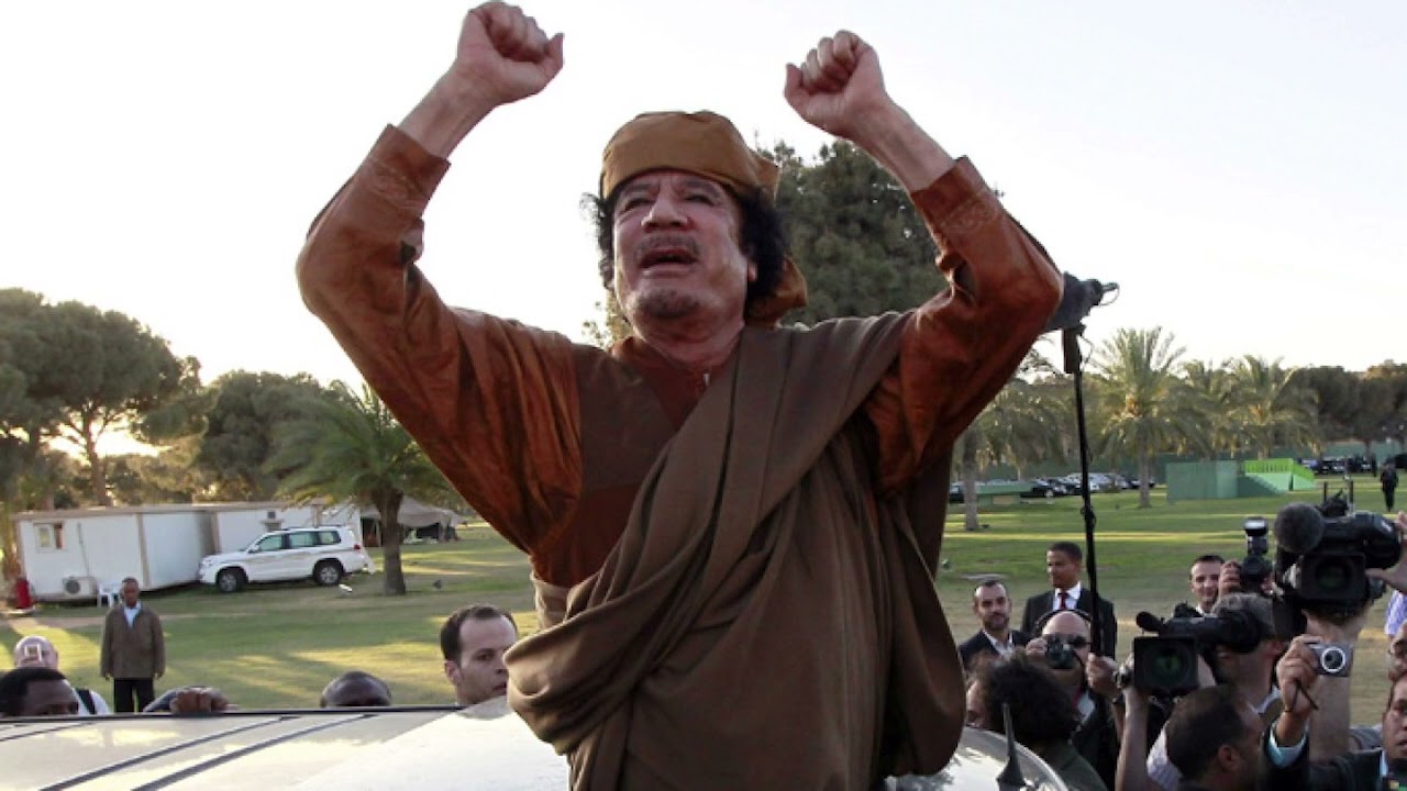 AKAGAMBANE KASIZE KADAFI YISHWE II LIBYA KUVA MURI PARADIZO IKAJYA MURI GEHONOMU