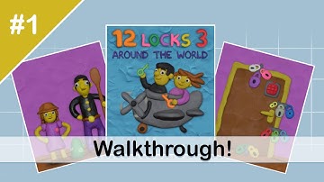 12 Locks 3 : Around the world (Level 1) Walkthrough