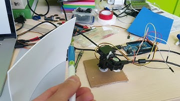 JeVois camera - object tracking - test 1