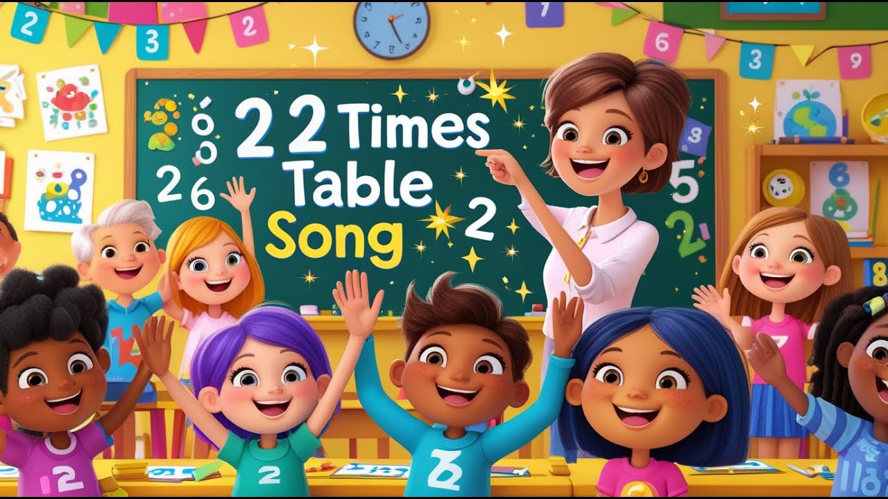 “Table of 2 Song | Learn Two Times Table with Fun & Rhymes!” - YouTube