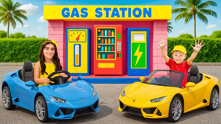 Kids Car Adventures – Pretend Play Gas Station & Car Wash Fun!