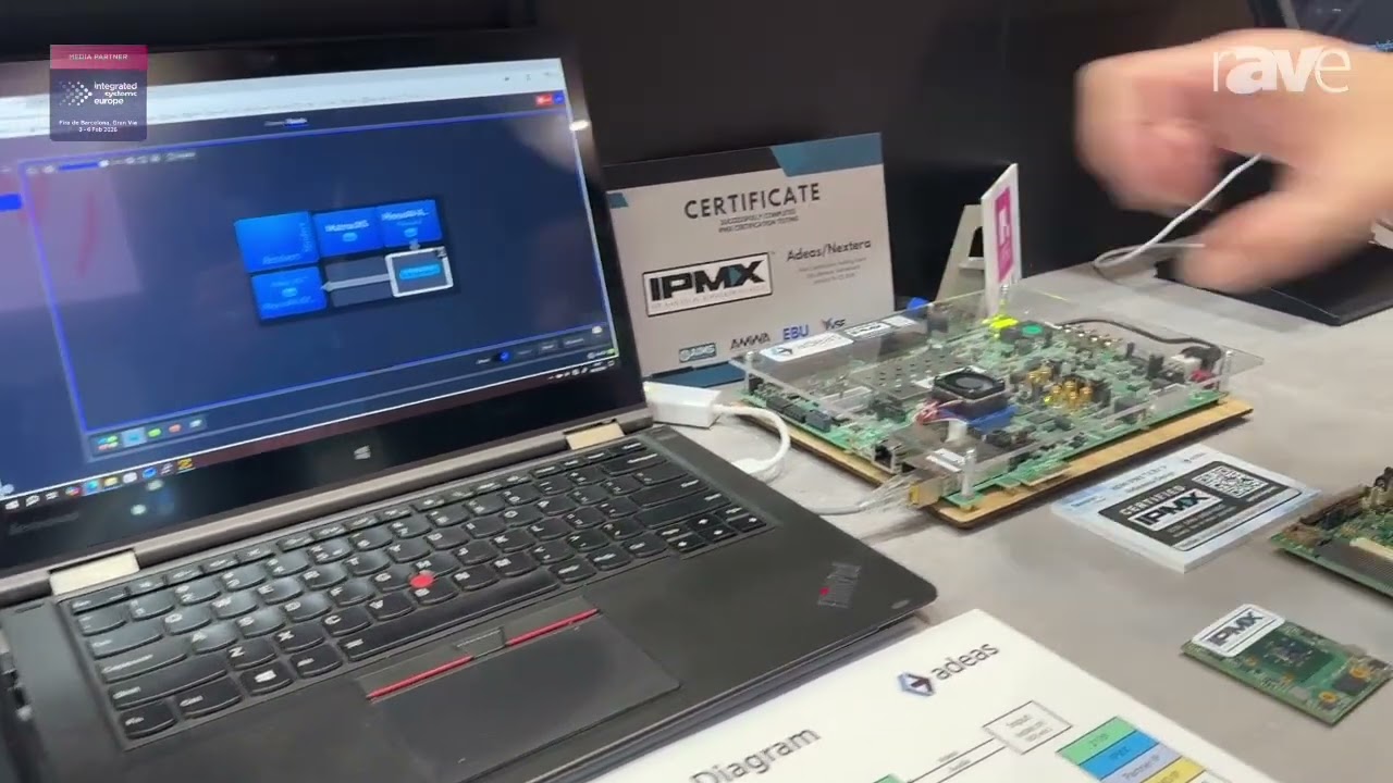 ISE 2026: Nextera Demonstrates IPMX Over IP Cores