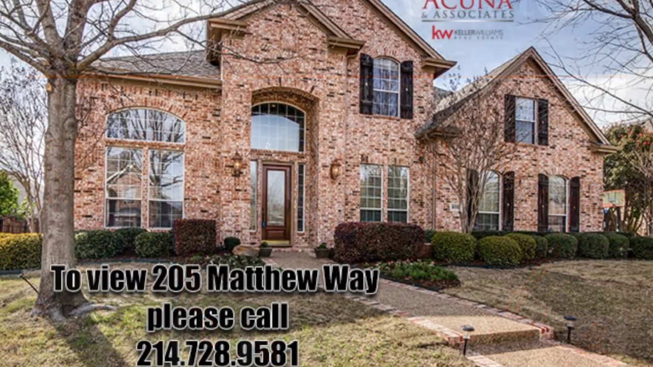 205 Matthew Way, Murphy, Texas 75094 Just Listed Julie and Alex