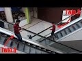 TWIN TELEPORTATION ESCALATOR PRANK! PT 2