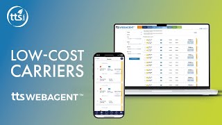 TTS WebAgent -  Elevate your travel business with Low-Cost-Carriers screenshot 3