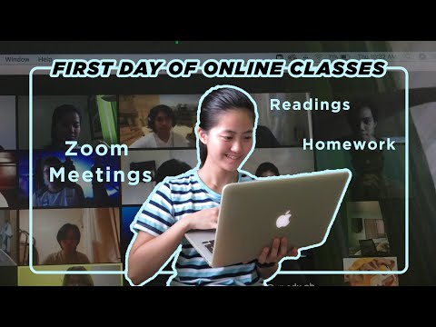 First Day of Online Classes in UP Mindanao | Bea D.