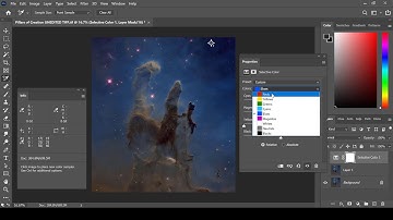 How to use a Selective Color Adjustment for an Astrophotography Image in Photoshop