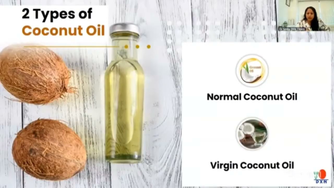 Кокосовое масло первого отжима DXN