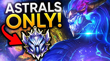 THIS is how you CLIMB to DIAMOND in 3 HOURS with ONLY Astrals