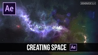 After Effects Tutorial: Creating a Space Intro or Scene