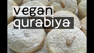 Middle Eastern Sugar Cookies (Qurabiya) - Vegan