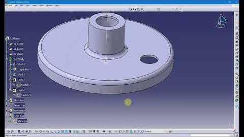 CATIA Stiffener - From the Side