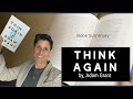 Think Again, By Adam Grant: A Book Summary