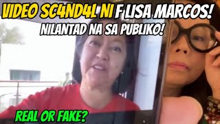 Video sc4ndal ni Lisa Marcos pinakita na sa Publiko! ano masasabi niyo rito totoo kaya yan o edited